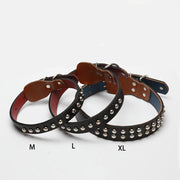 Pet Leather Dog Collar Leash For Large Dog Leather Dog Traction Drag Tow Rope Chain Pet Dog Supplies Accessories Prevent Runaway