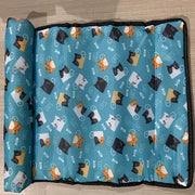 Pet Dog Pillow Cooling Mat Pad Summer Dogs Cats Ice Silk Cooling Blanket Cushion Pet Accessories