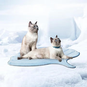 Cool pet Mat Eco-friendly Cooling Pad for Large Dog Pet Cooling Mats for Dog bed & Cat house Use in Crate Tunk Camping Outdoor