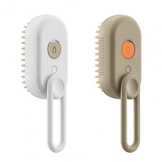 4-in-1 Pet Steam Brush for Shedding with Mist Spray And Handle Dog Spa Grooming Comb Steaming Hair Brush for Dogs And Cats