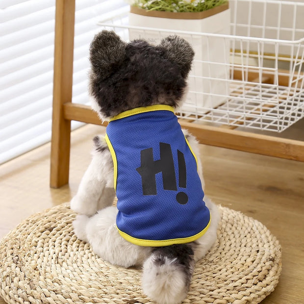 Dog Clothes Pet Shirts Puppy Soft Tank Top Sleeveless Vest  Cat Apparel XS-2XL