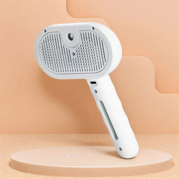 Rechargeable Steam Spray Dog Grooming Brush Dog Comb Pet Steam Massage Brush for Pet Hair Dogs Grooming Brush Dog Steam Brush