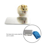 Pet Cooling Board Hamster Cooling Ice-pad Rabbit Golden Bear Heat Dissipation Board Aluminum plate Cool Mat Summer Cool supplies