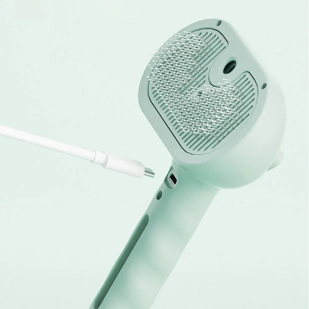 Rechargeable Steam Spray Dog Grooming Brush Dog Comb Pet Steam Massage Brush for Pet Hair Dogs Grooming Brush Dog Steam Brush