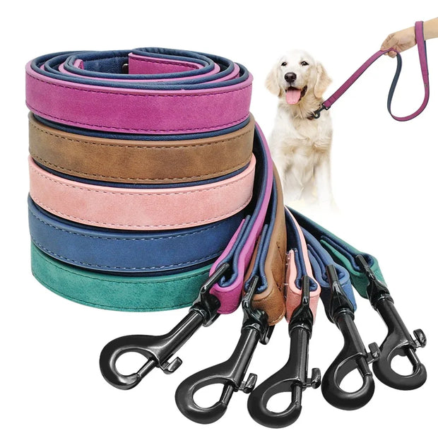 Custom Text name Leather Dog Collar Personalized Name ID Tags  Dog Collars For Small Medium Large Dogs Pitbull Bulldog Beagle