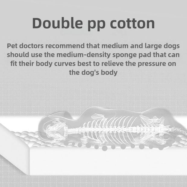 Warm Winter Large Dogs Beds Luxury Sofa Soft Dog Orthopedic Bed Disassembled Washed Medium Dogs Beds All Seasons Pet Supplies