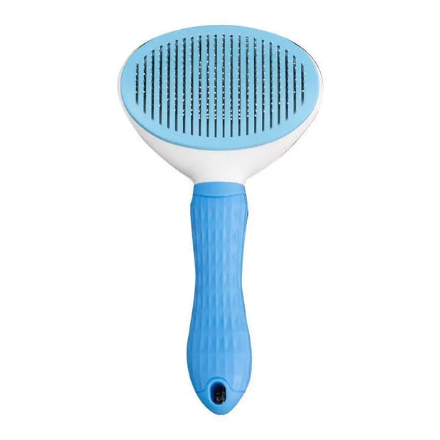 Go to Furless Pet Hair Brush for grooming dogs' hair and pet cats' fur. This is a special tool for cleaning long-haired pets.