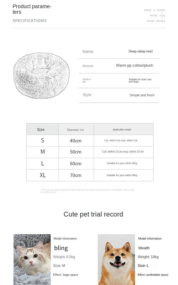 Soft Dog Beds House Soft Long Plush Best Pet Dog Bed For Dogs Basket Pet Products Cushion Cat Bed Cat Mat Animals Sleeping Sofa