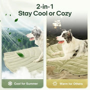 Cool pet Mat Eco-friendly Cooling Pad for Large Dog Pet Cooling Mats for Dog bed & Cat house Use in Crate Tunk Camping Outdoor
