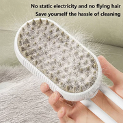 Steam Brush Cat Brush Cats Vaporizer Pet Hair Brush Remover Pets Cleaning Steamy Spray Massage Comb 3in1 Grooming Supplies