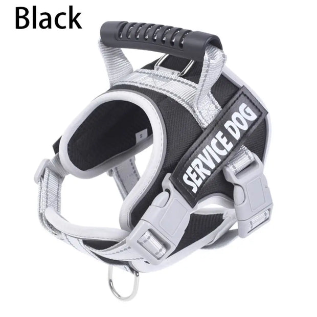 Puppy Accessories Adjustable Dog Harness Reflective Leash Set Adjustable Harness No Pull Harness Outdoor Walking