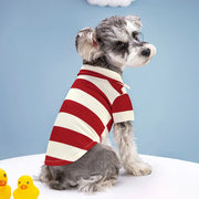Pet Dog Polo Shirt Dog Clothes Summer Casual Clothing for Small Large Dogs Cats T-Shirt Chihuahua Pug Costumes Yorkshire Shirts