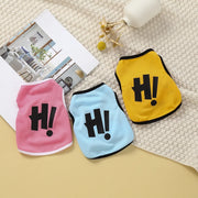 Dog Clothes Pet Shirts Puppy Soft Tank Top Sleeveless Vest  Cat Apparel XS-2XL