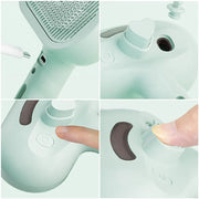 Rechargeable Steam Spray Dog Grooming Brush Dog Comb Pet Steam Massage Brush for Pet Hair Dogs Grooming Brush Dog Steam Brush
