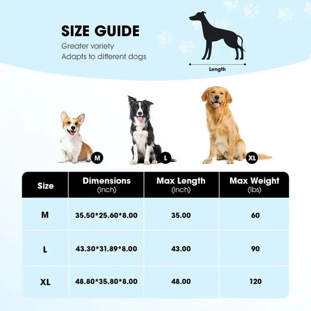 Elevated Dog Bed for Large Dogs Cooling Pet Cot Breathable Mesh Durable Frame Easy Clean Raised Pet Bed Indoor Outdoor Home