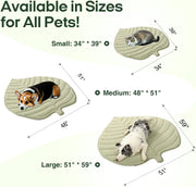 Cool pet Mat Eco-friendly Cooling Pad for Large Dog Pet Cooling Mats for Dog bed & Cat house Use in Crate Tunk Camping Outdoor