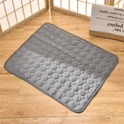 Pet Cooling Mat for Dogs,Dog Self Cooling Pad, Ice Silk Self Cooling Mat Sleep Pad Foldable Summer Cool Mat Blanket for Cats