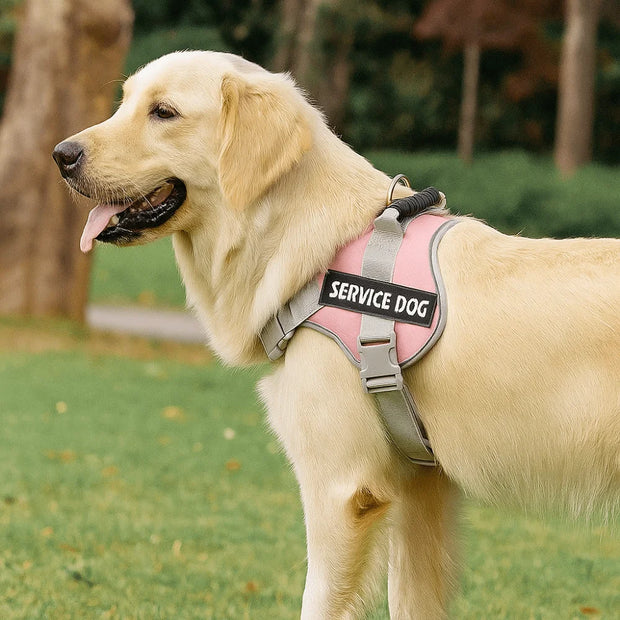 Puppy Accessories Adjustable Dog Harness Reflective Leash Set Adjustable Harness No Pull Harness Outdoor Walking
