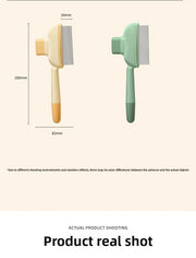 Go to Furless Pet Hair Brush for grooming dogs' hair and pet cats' fur. This is a special tool for cleaning long-haired pets.