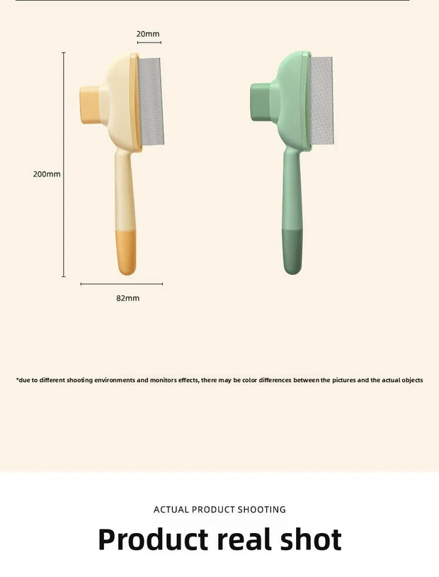 Go to Furless Pet Hair Brush for grooming dogs' hair and pet cats' fur. This is a special tool for cleaning long-haired pets.