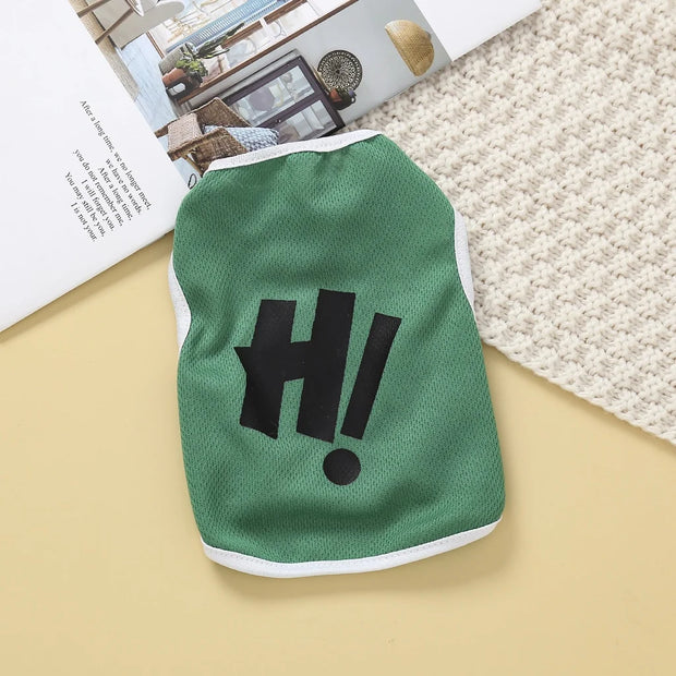 Dog Clothes Pet Shirts Puppy Soft Tank Top Sleeveless Vest  Cat Apparel XS-2XL