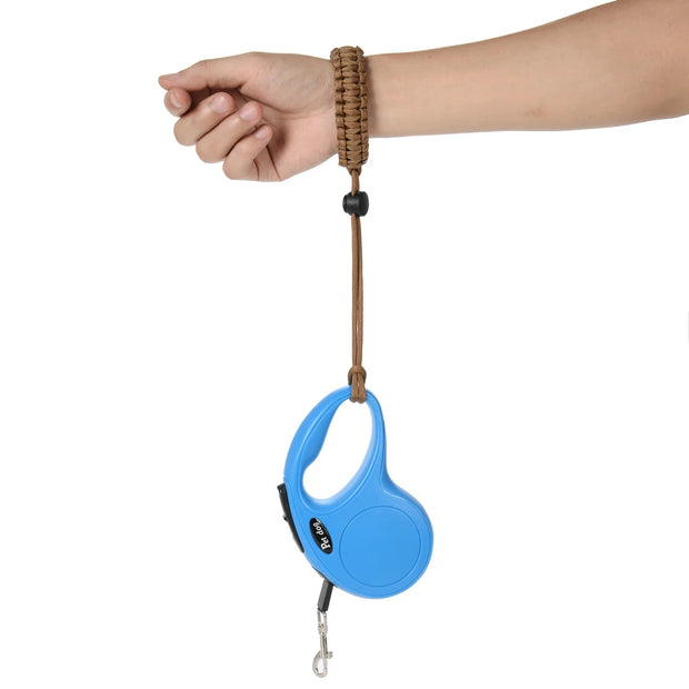 Hands Free Dog Leash Adjustable Braided Wristband Dogs Leash Anti-lost Bracelet Ring Dogs Rope Walking Hiking Pet Accessories