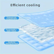 Dog Cooling Mat Gel Self-Cooling Pad Pet Cooling Pad Pet Beds for Small Middle Size Cats and Dogs Waterproof Wear Resistant
