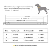 Durable Leather Dog Collar Real Leather Dog Collars Adjustable For Medium Large Dogs German Shepherd Training Hunting Brown