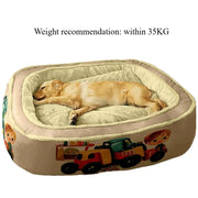 Warm Winter Large Dogs Beds Luxury Sofa Soft Dog Orthopedic Bed Disassembled Washed Medium Dogs Beds All Seasons Pet Supplies