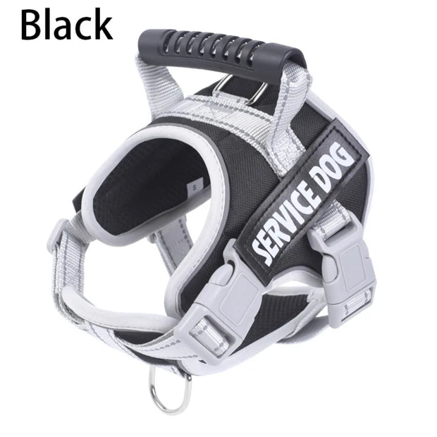 Puppy Accessories Adjustable Dog Harness Reflective Leash Set Adjustable Harness No Pull Harness Outdoor Walking