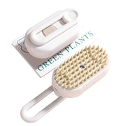 Electric Steam Grooming Brush - 3-in-1 Retractable Deshedding & Massage for Dogs/Cats, Summer Deep Clean Solution