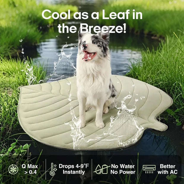 Cool pet Mat Eco-friendly Cooling Pad for Large Dog Pet Cooling Mats for Dog bed & Cat house Use in Crate Tunk Camping Outdoor