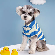 Pet Dog Polo Shirt Dog Clothes Summer Casual Clothing for Small Large Dogs Cats T-Shirt Chihuahua Pug Costumes Yorkshire Shirts