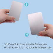 Pet Cooling Board Hamster Cooling Ice-pad Rabbit Golden Bear Heat Dissipation Board Aluminum plate Cool Mat Summer Cool supplies
